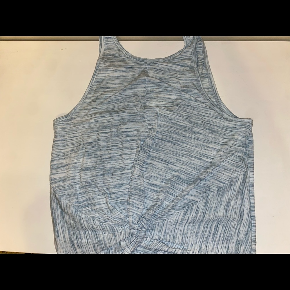 Athleta knot-front tank top size L